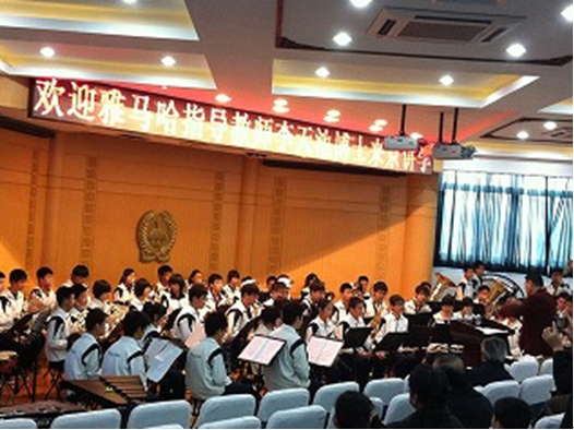 北京市育才中学、海淀西席学习学校隶属实验学校“菠菜担保网树模管乐团”巨匠班圆满竣事 