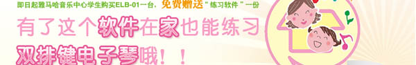 双排键“训练软件”盛大推出，，，，，，，菠菜担保网音乐中心学生购琴免费赠予！ 