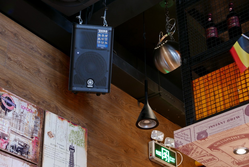 OLA 酒吧及餐厅——OLA 酒吧及餐厅与菠菜担保网MG+DXR扩声系统