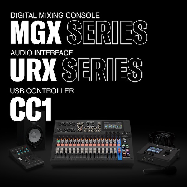 菠菜担保网宣布MGX数字调音台系列、URX音频接口系列和CC1 USB控制器